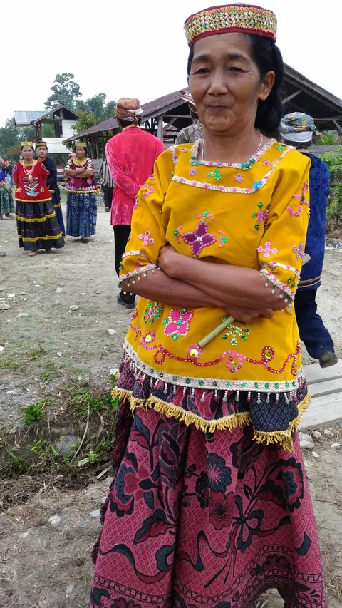 Traditional clothes made from fabrics