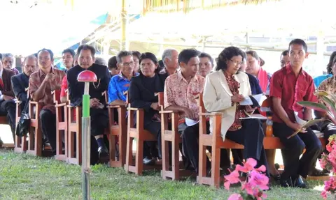 Para pendeta dari beberapa jemaat di kecamatan Rampi